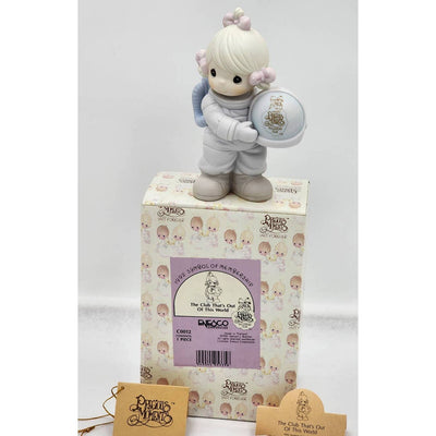 Precious Moments Figurine The Club That's Out Of This World Vintage W/Box Tags