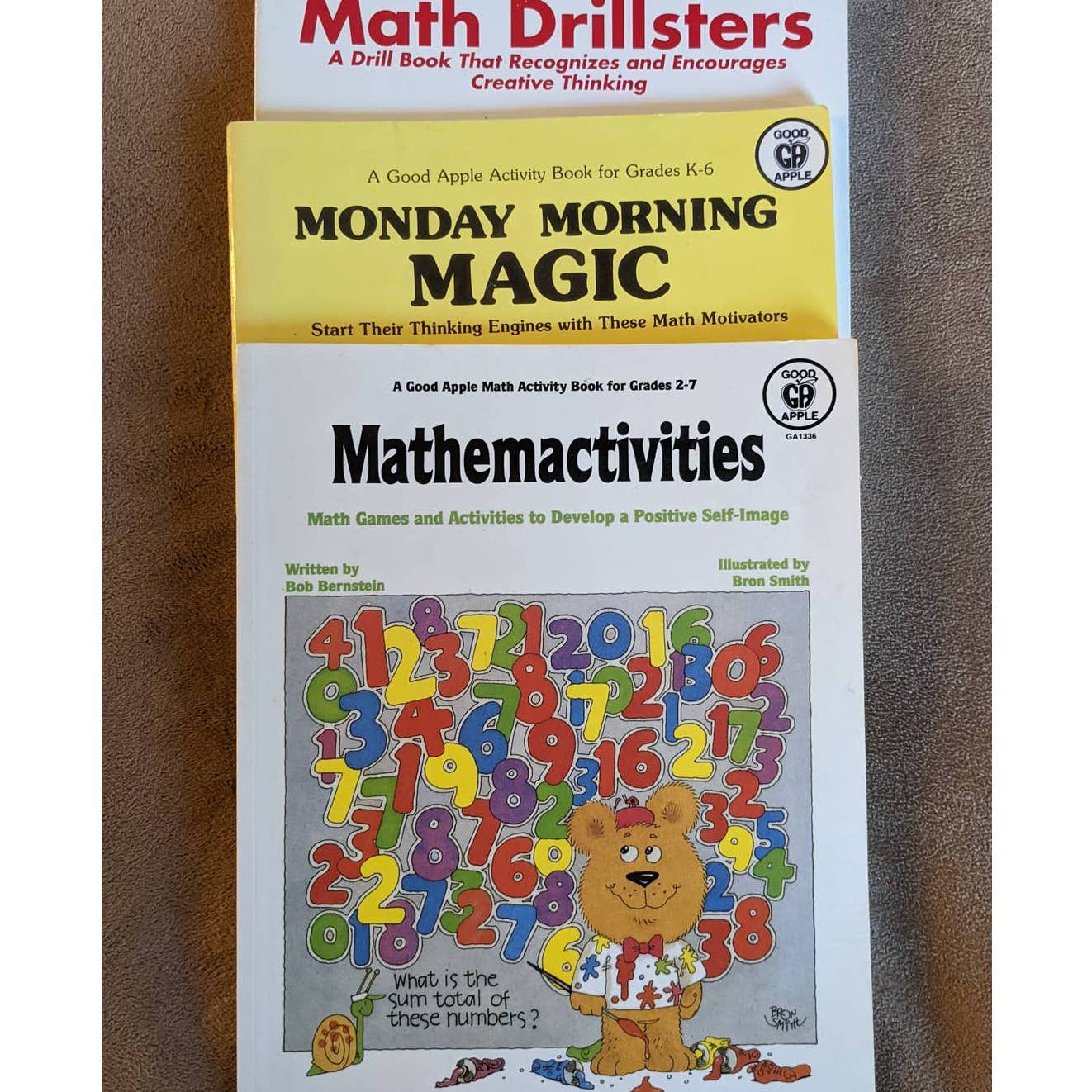 Good Apple Math Grade K-6, Mathemactivties Grade 2-7, Math Drillsters Grade 1-6