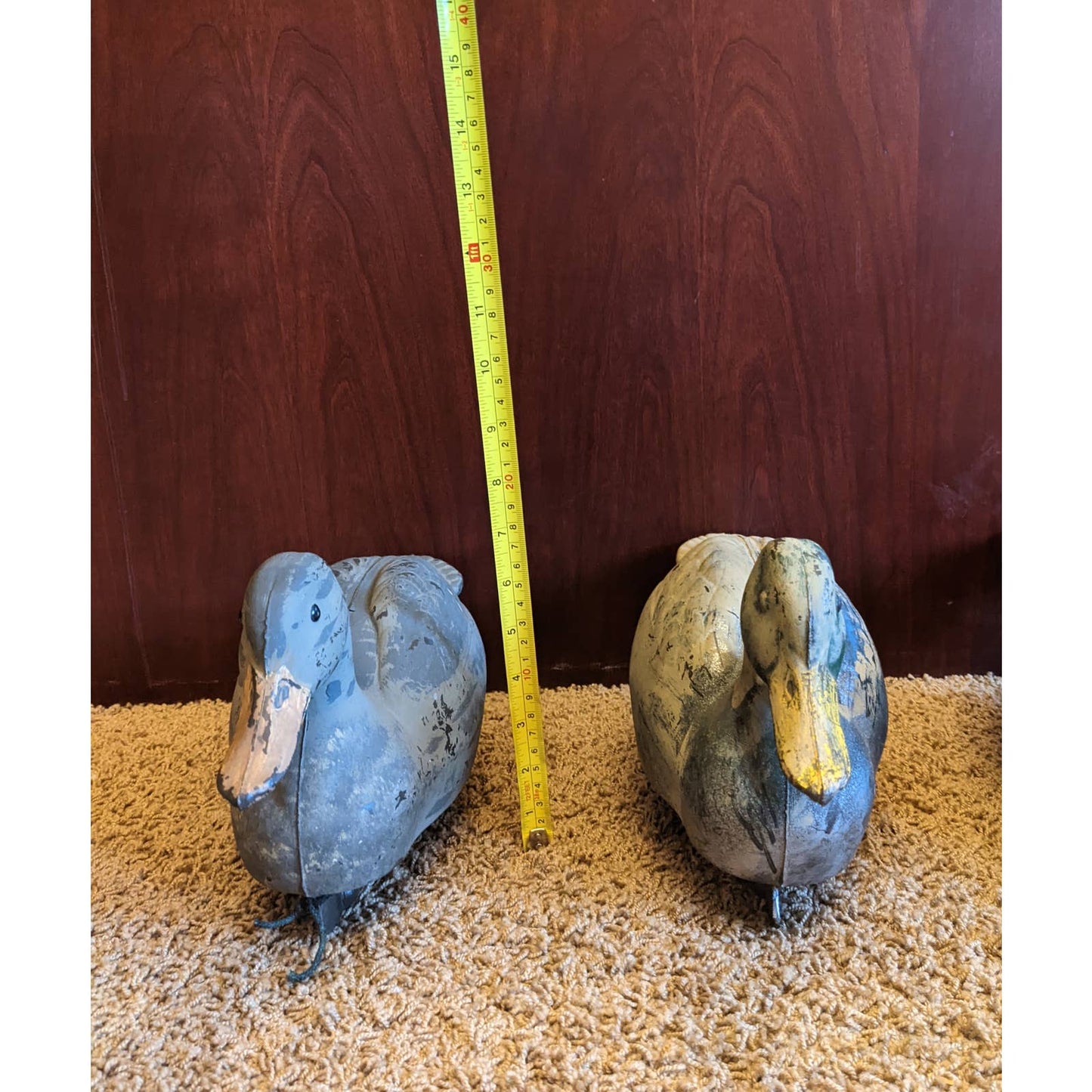 Plastic Duck Decoy Vintage Outdoors Set of 3