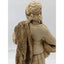 Vintage Marwal Ind Inc Chalkware Fisherman Couple Sculpture 18" Tall