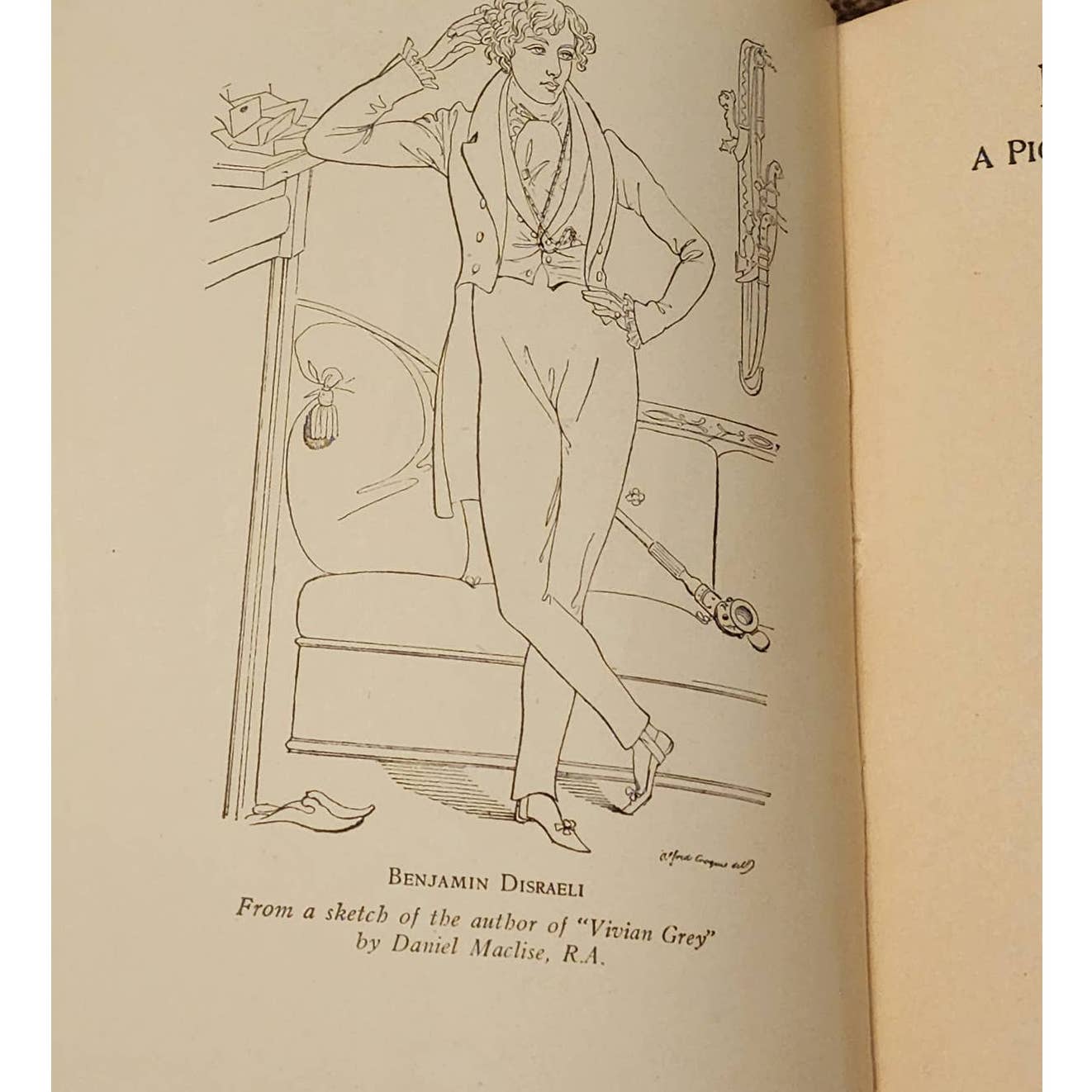 Disraeli A Picture Of The Victorian Age By Andre Maurois, First Printing 1928