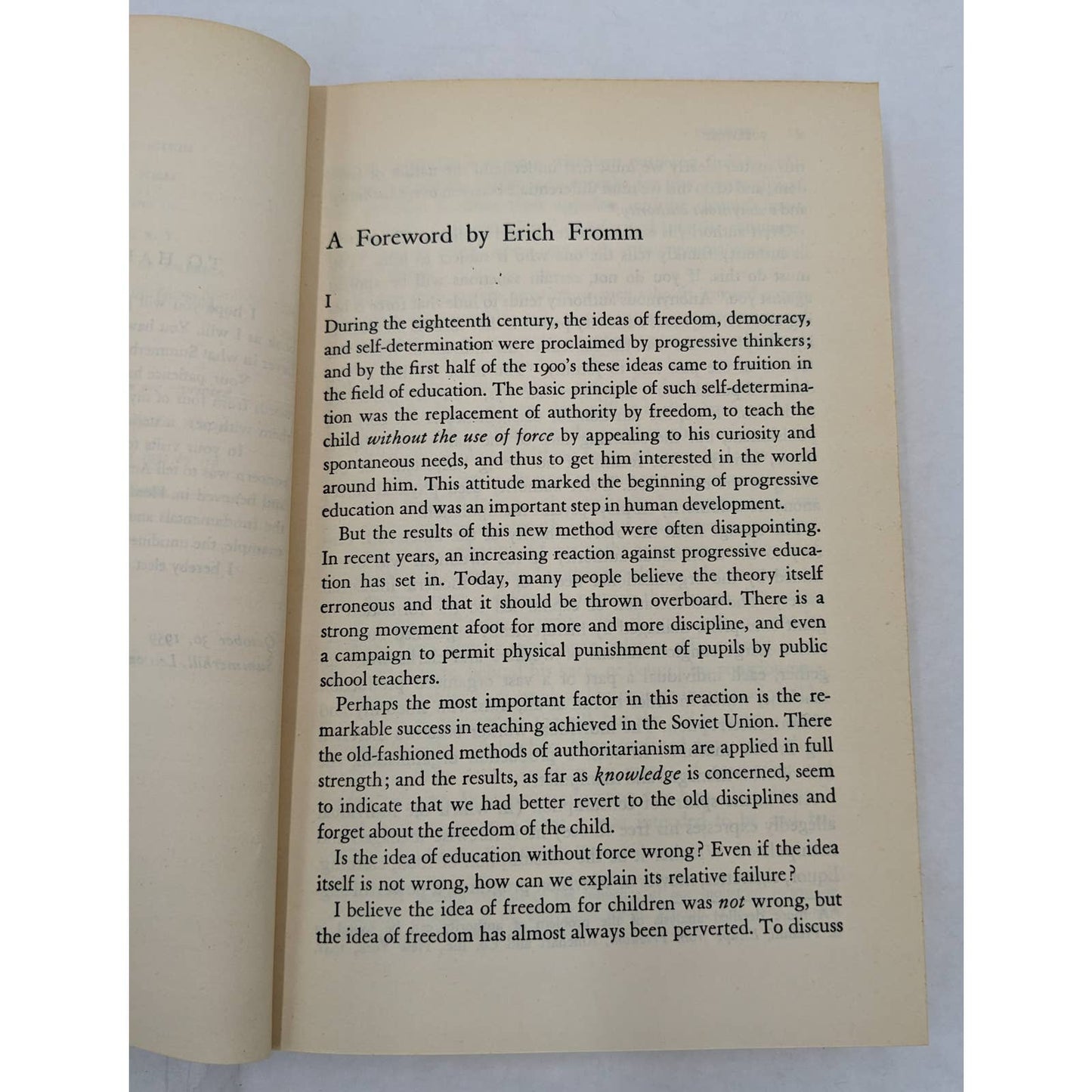 SummerHill A Radical Approach To Child Rearing 1960 Paperback By A.S. Neill