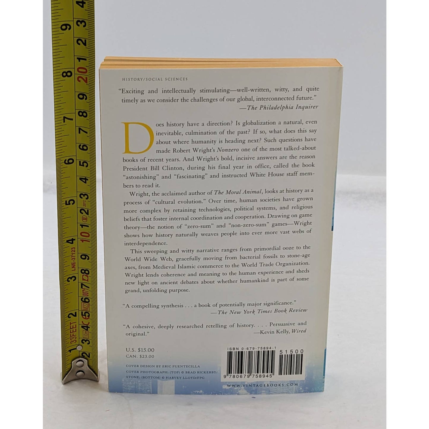 Nonzero The Logic Of Human Destiny Paperback By Robert Wright