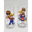 Vintage Pepsi Country Kitchen Set 4 Country Gal Country Boy Drinking Glasses