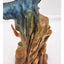 Southwestern Native American Style Indian Eagle Whitewater Ceramic Vintage 15"