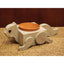 Squirrel Feeder Garden Planter Squirrel Shaped Wood Handcrafted 22" Long