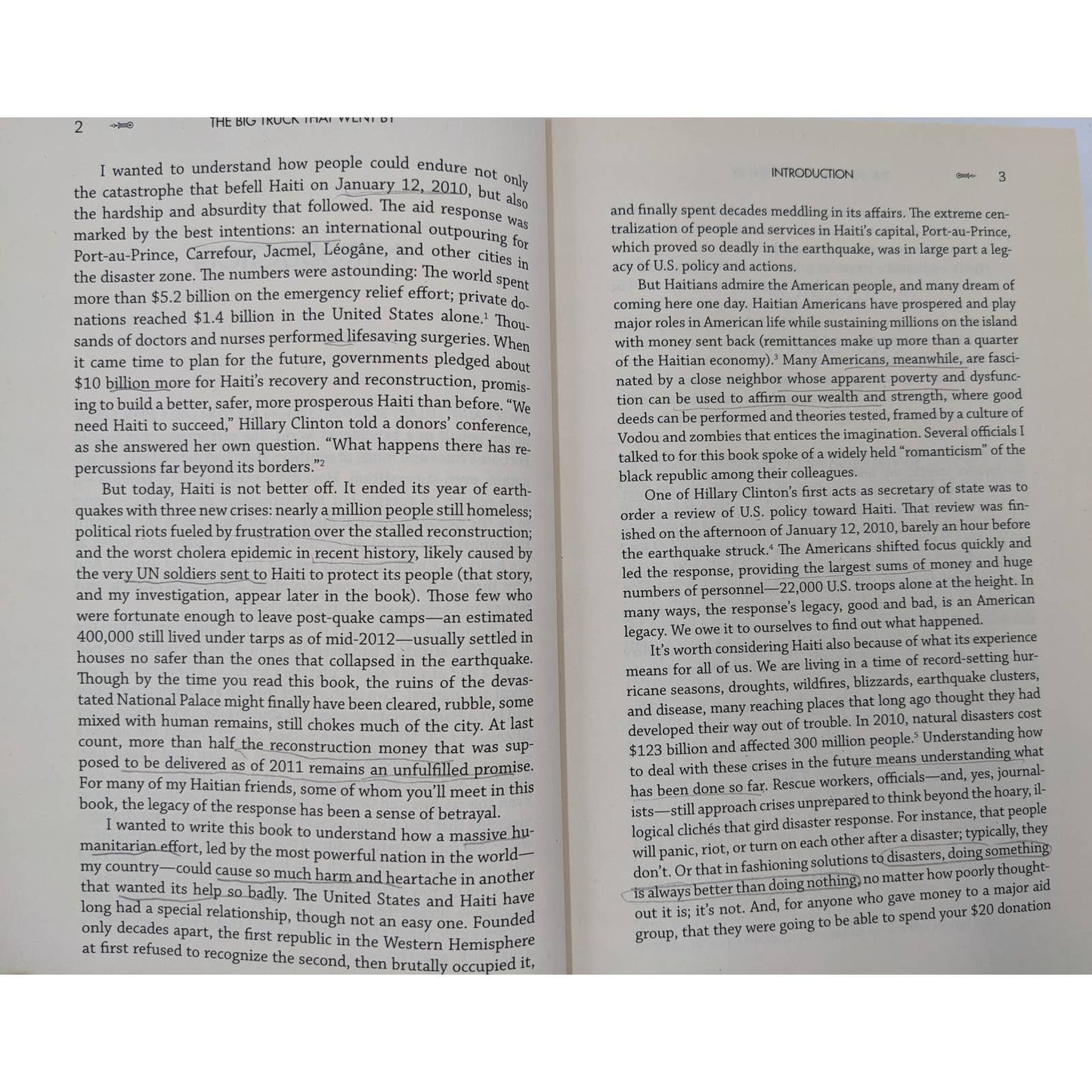 The Big Truck That Went By How The World Came To Save Haiti Jonathan M Katz Book