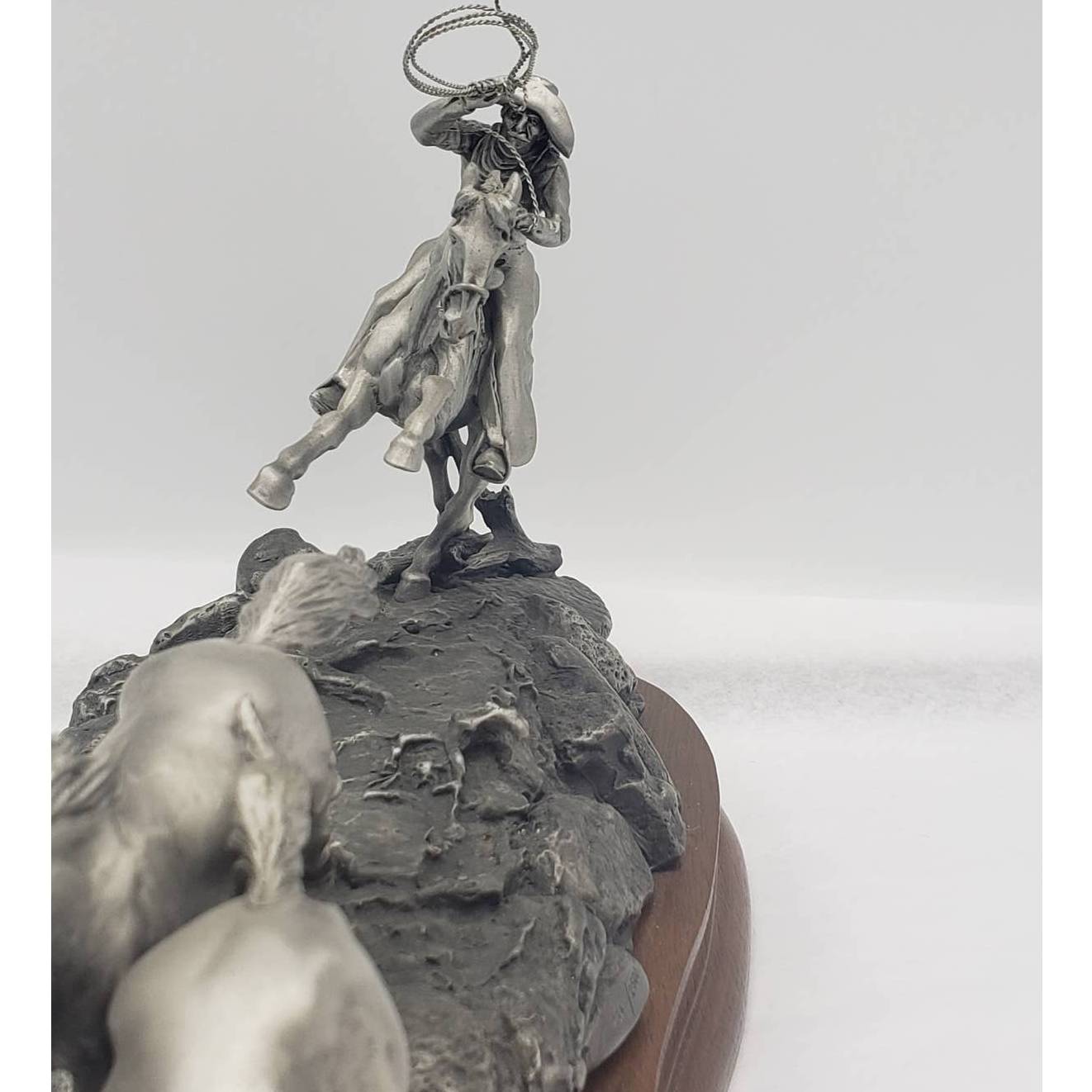 Chilmark Pewter Polland Mustanger Western Sculpture Limited Edition 734/2500
