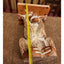 Monkey Vintage Side Table Book End Table Carved Wood Large Planter Spain 20"
