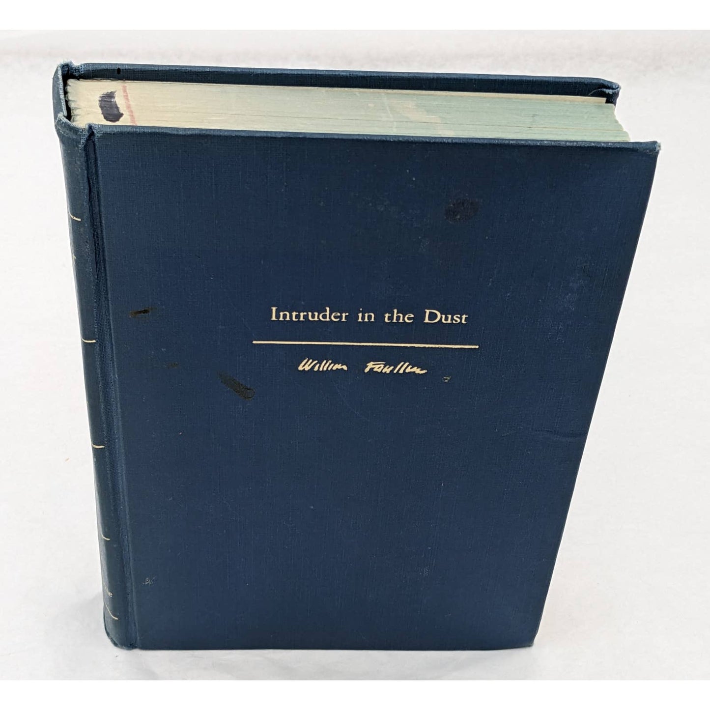 Intruder In The Dust William Faulkner Vintage Early Edition Gothic Fiction 1948