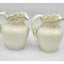 Jade Porcelain 3D Rose Floral Pitcher Set of 2